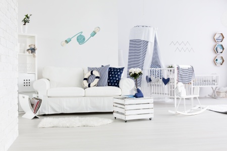 loft 2 kinkiet pastel turkus aranżacja 2